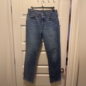 Levi's 501 Straight Leg Dark Wash - NEW